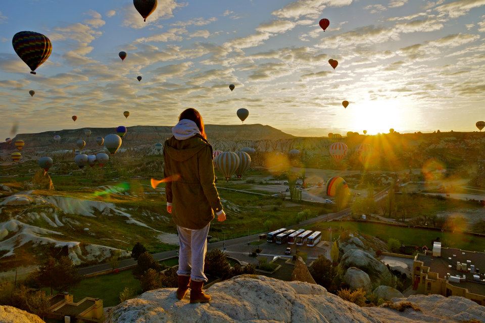 Cappadocia_Türkei_Heißluftballons