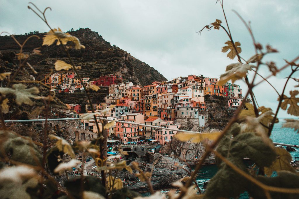 Manarola, Italien, Cinque Terre, Aussicht