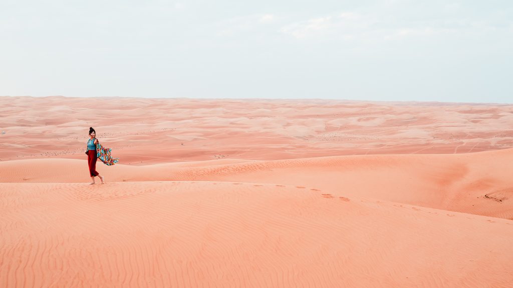 Oman Wüsten Camp